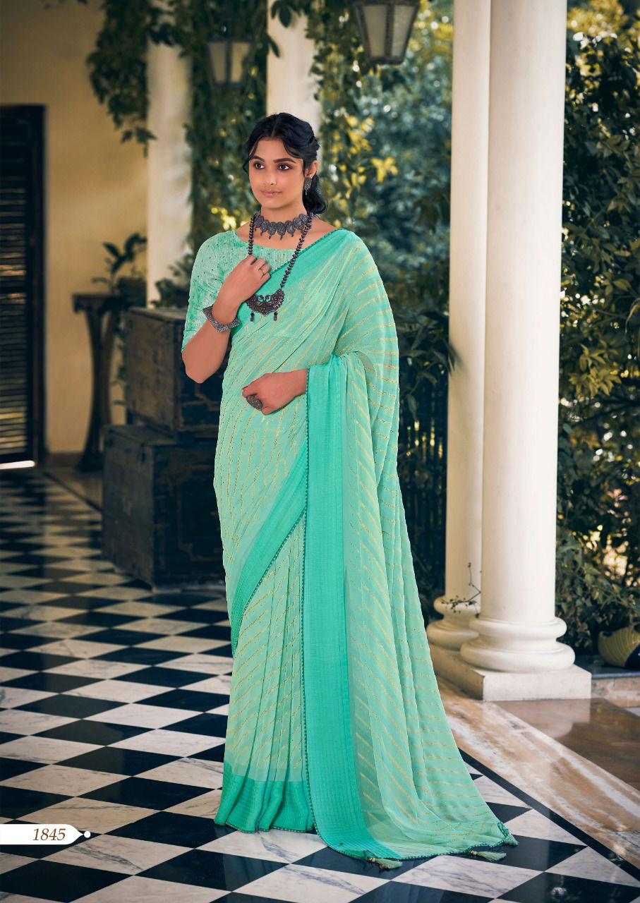 Kashvi Mareena Printed Georgette New Designer Ethnic Wear Saree Collection